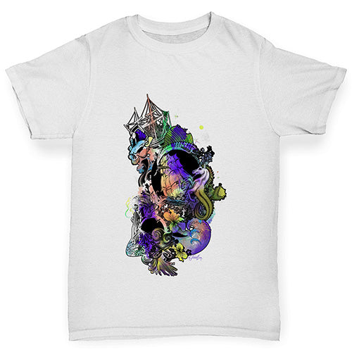 Fantasy Ocean Girl's T-Shirt 