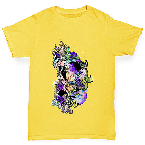 Fantasy Ocean Girl's T-Shirt 