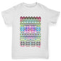 Tie Dye Ugly Christmas Jumper Girl's T-Shirt 