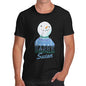 Personalised Christmas Snowman Jumper Men's T-Shirt