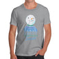 Personalised Christmas Snowman Jumper Men's T-Shirt