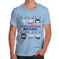 Personalised Cute Christmas Animals Men's T-Shirt