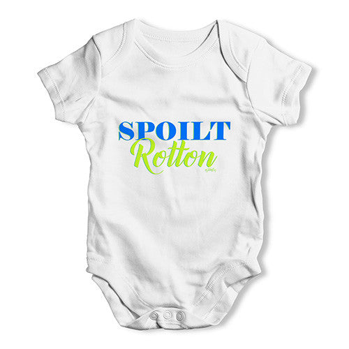 Spoilt Rotton Baby Unisex Baby Grow Bodysuit