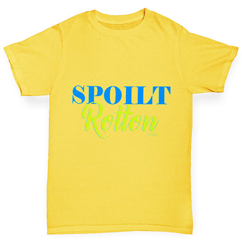 Spoilt Rotton Boy's T-Shirt