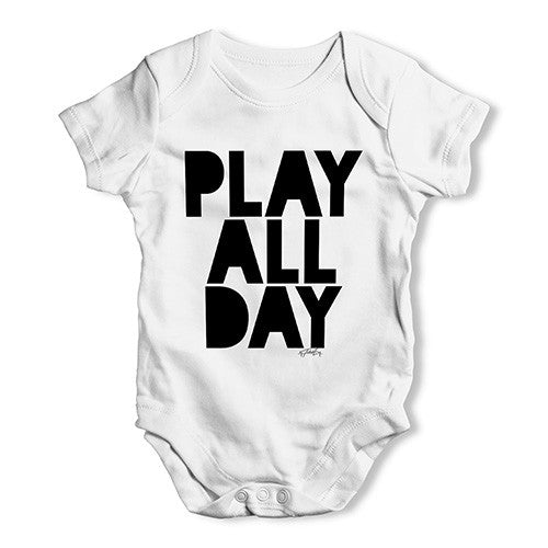 Play All Day Baby Unisex Baby Grow Bodysuit