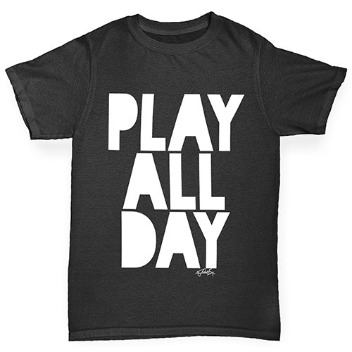 Play All Day Boy's T-Shirt