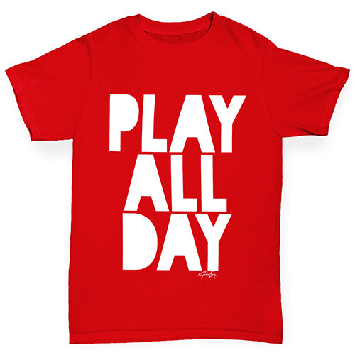 Play All Day Boy's T-Shirt