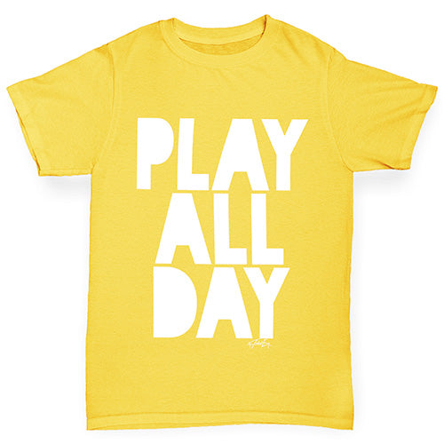 Play All Day Boy's T-Shirt