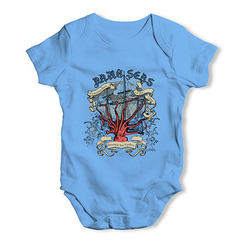 Beware The Kraken Baby Unisex Baby Grow Bodysuit