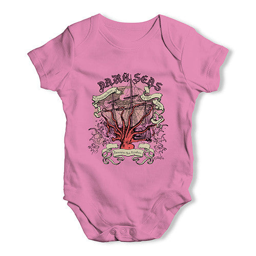 Beware The Kraken Baby Unisex Baby Grow Bodysuit