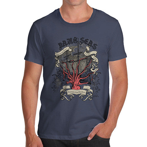 Beware The Kraken Men's T-Shirt