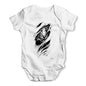 Ripped Tiger Baby Unisex Baby Grow Bodysuit