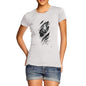 Ripped Tiger Women's T-Shirt 