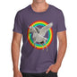 Cat Riding Flying Unicorn Men's T-Shirt