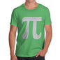 Pi Numbers in the Shape of Pi Men's T-Shirt