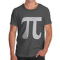 Pi Numbers in the Shape of Pi Men's T-Shirt