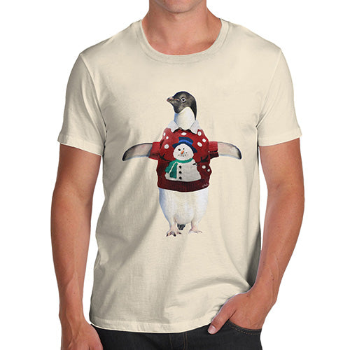 Penguin Christmas Jumper Men's T-Shirt