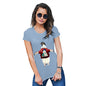 Penguin Christmas Jumper Women's T-Shirt 