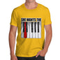 She Wants the D Keyboard Men's T-Shirt