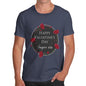 Happy Valentines Day Sugar Tits Rude Men's T-Shirt