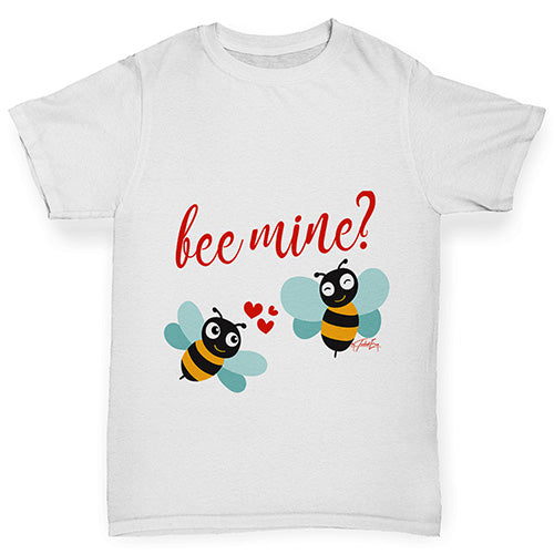 Bee Mine Girl's T-Shirt 