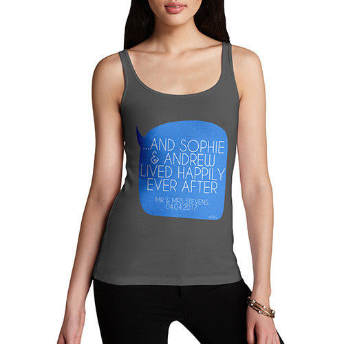 Personalised Happily Ever After Women's Tank Top