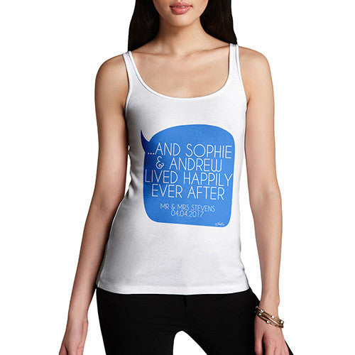 Personalised Happily Ever After Women's Tank Top