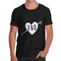 Personalised Cupid Heart Men's T-Shirt