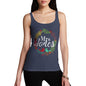 Personalised Mrs Wedding Wreath Women's Tank Top