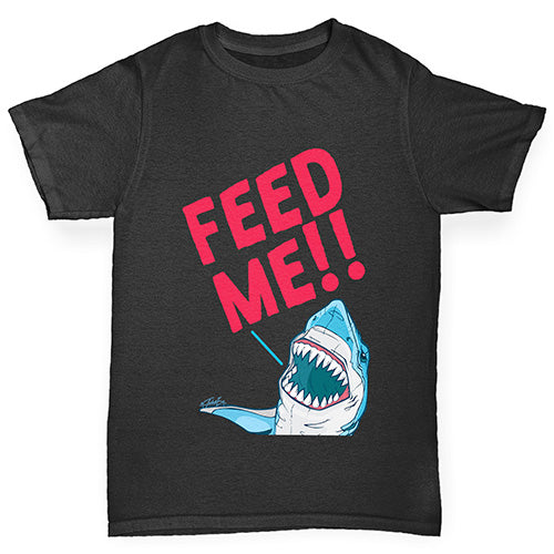 Feed Me Shark Boy's T-Shirt