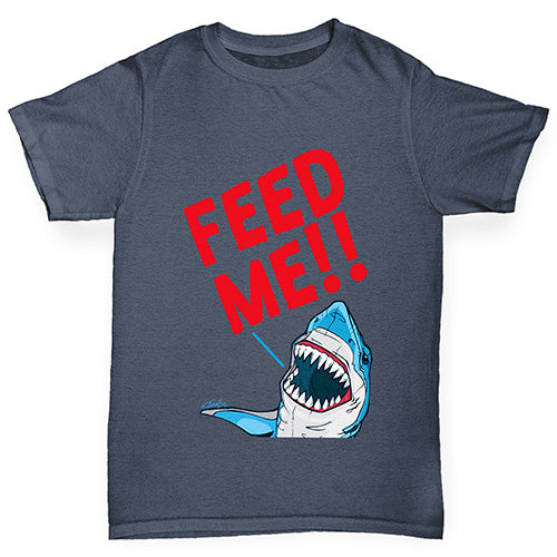 Feed Me Shark Boy's T-Shirt