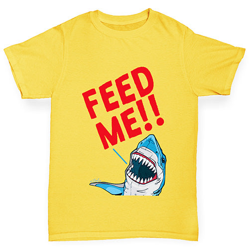 Feed Me Shark Boy's T-Shirt