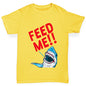 Feed Me Shark Girl's T-Shirt 