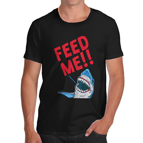 Feed Me Shark Men's T-Shirt