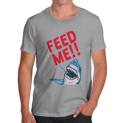 Feed Me Shark Men's T-Shirt