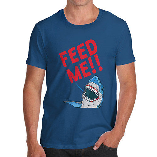 Feed Me Shark Men's T-Shirt