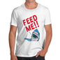 Feed Me Shark Men's T-Shirt