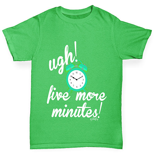 Five More Minutes Girl's T-Shirt 