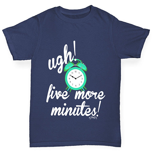 Five More Minutes Girl's T-Shirt 