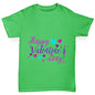 Happy Valentine's Day Pink Hearts Boy's T-Shirt