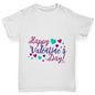 Happy Valentine's Day Pink Hearts Boy's T-Shirt