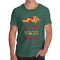 I Just Want Pizza Men's T-Shirt