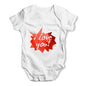 I Love You Spikey Speech Bubble Baby Unisex Baby Grow Bodysuit