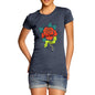 Just Married Rose Tattoo Women's T-Shirt 