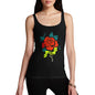 Just Married Rose Tattoo Women's Tank Top