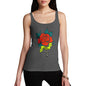 Just Married Rose Tattoo Women's Tank Top