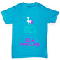 Keep Calm And Be A Unicorn Boy's T-Shirt