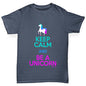 Keep Calm And Be A Unicorn Boy's T-Shirt