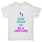 Keep Calm And Be A Unicorn Boy's T-Shirt