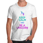 Keep Calm And Be A Unicorn Men's T-Shirt